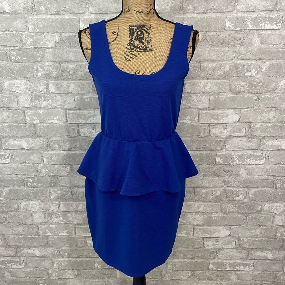 One Clothing Peplum Dress